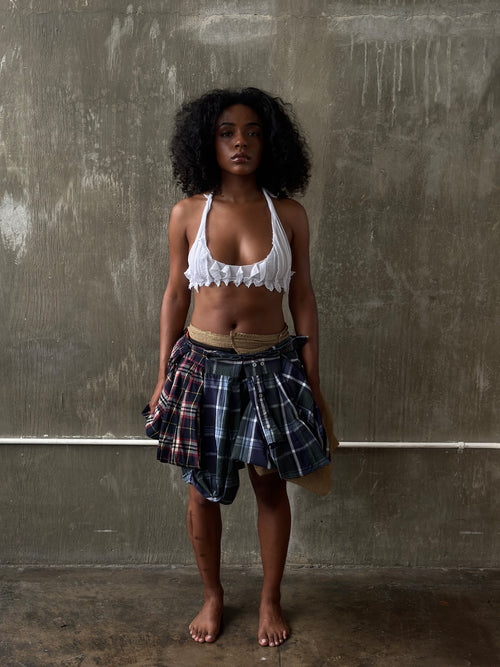 CUSTOM MINI SHIRT SKIRT